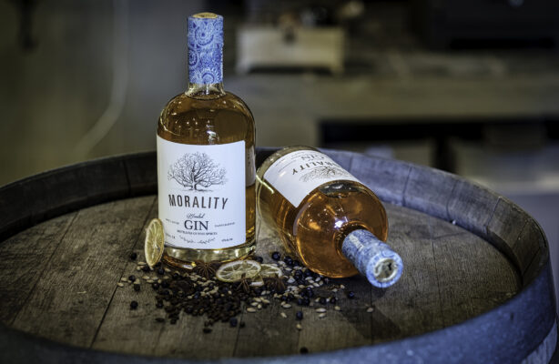 Morality Amber Gin Bottle