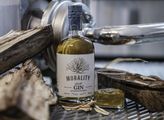 Morality Amber Gin Bottle