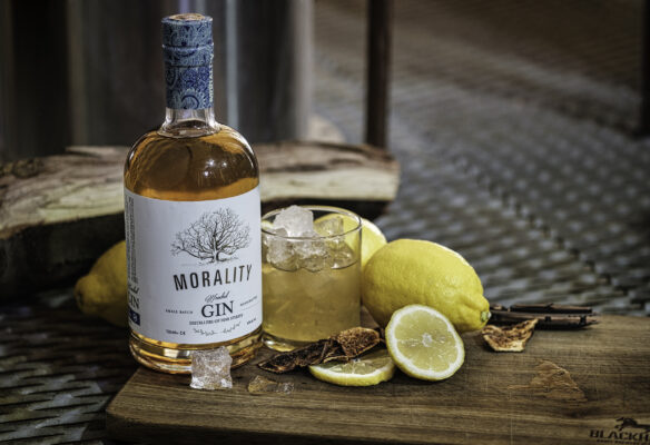 Morality Amber Gin Bottle