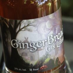 Gingerbread Gin Liqueur Bottle