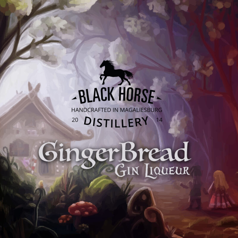 Gingerbread Gin Liqueur Label