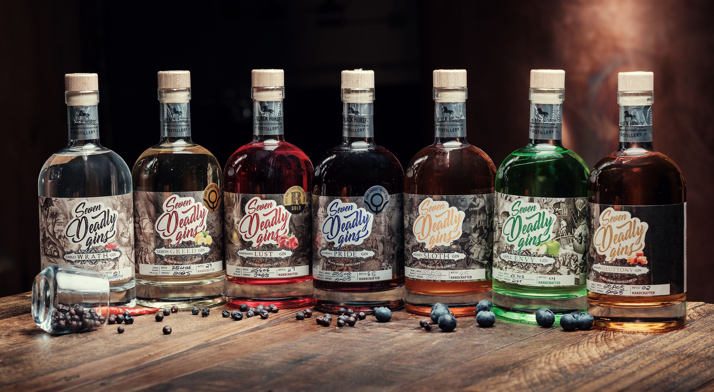 All Seven Deadly Gins